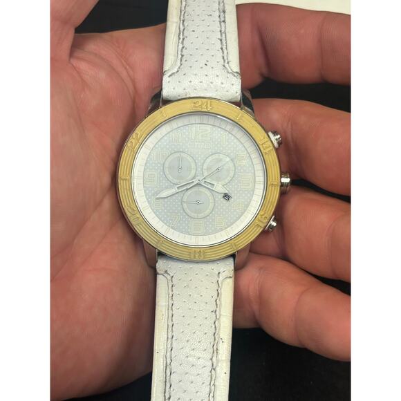 Citizen Eco-Drive White Mens Watch! It Works! main image 9